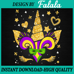 mardi gras unicorn party costume apparel png file sublimation design mardi gras, mardi gras png