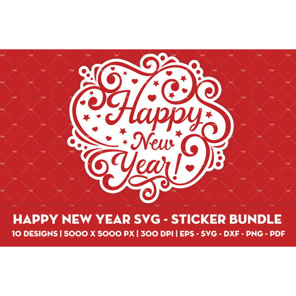 Happy new year SVG - sticker bundle cover 2.jpg