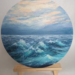 Sea Landscape Original Art Seascape Oil Painting