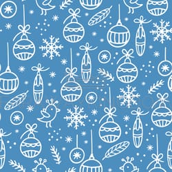new year abstract hygge seamless pattern vector illustration