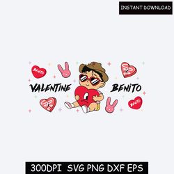 baby benito svg, un verano sin ti sad heart svg  png, bad bunny svg, eps, dxf, png