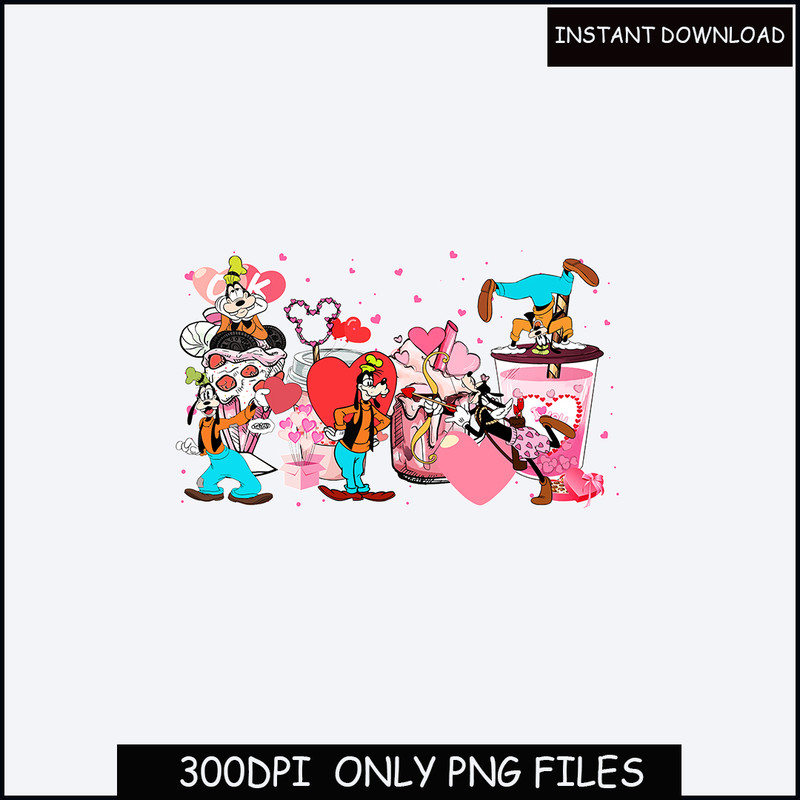 Goofy valentine png, Happy Valentine's Day Png, Drink And Food Valentine Png, Valentine Coffee Png, Valentine Png, Latte Drink Png.jpg