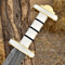 Sword Of Honor Damascus Steel Viking Sword Norse Inspired Hand Forged Medieval Replica Sword jpg