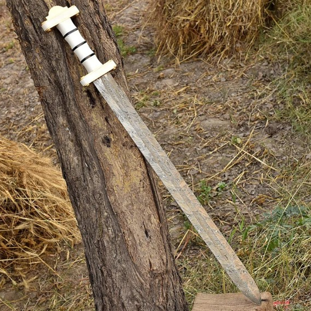 Sword Of Honor Damascus Steel Viking Sword Norse Inspired Hand Forged Medieval Replica Sword 2