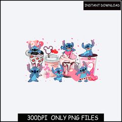 stitch png, happy valentine day svg, magical valentine svg, family trip svg, couple love, svg, png files