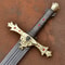 Damascus Excalibur Sword Replica King Arthurs Damascus Steel Sword