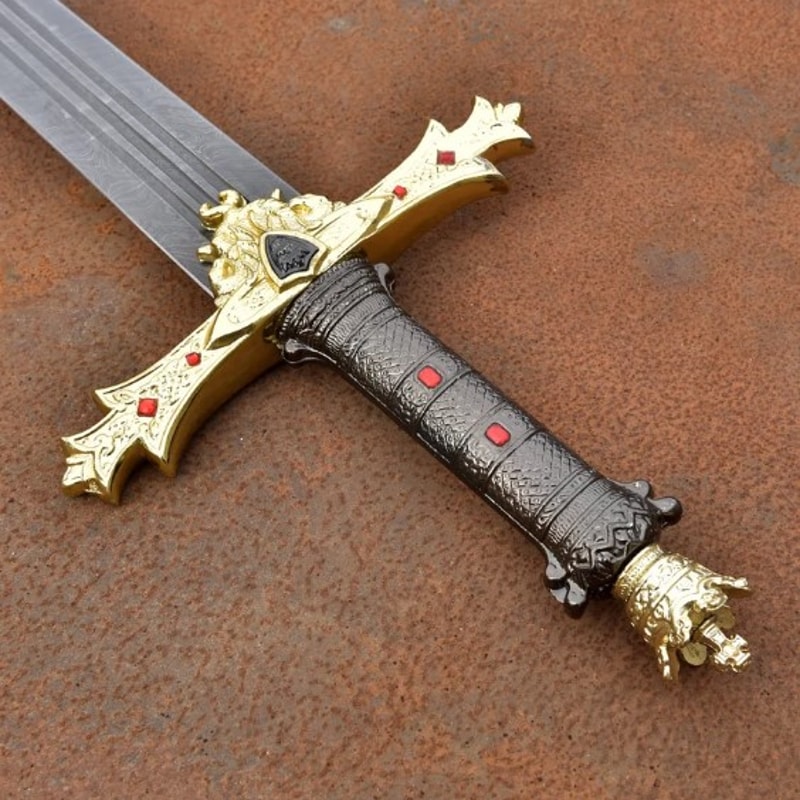 Shop King Arthur Excalibur Damascus Steel Sword