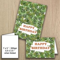 digital birthday greeting card
