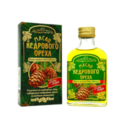 Pine nut oil "Altai" Premium 100 ml ( 3.38 oz ) glass