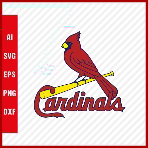 St Louis Cardinals SVG Files - Cardinals Logo SVG - PNG Logo | Inspire ...