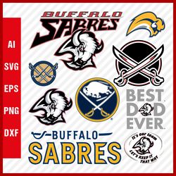 Buffalo Sabres SVG Files - Sabres Logo SVG - Buffalo Sabres PNG Logo, NHL Logo, Clipart Bundle