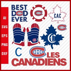 Montreal Canadiens SVG Files - Canadiens Logo SVG - Montreal Canadiens PNG Logo, NHL Logo, Clipart Bundle