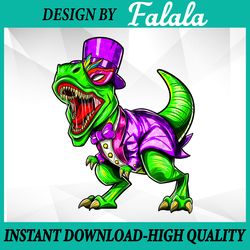 mardi gras dinosaur png, mardi saurus png file sublimation design mardi gras, mardi gras png