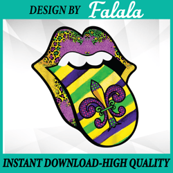 mardi gras lips queen png, mardi gras dripping lips png file sublimation design mardi gras, mardi gras png