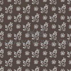 campanula print nature seamless pattern vector illustration