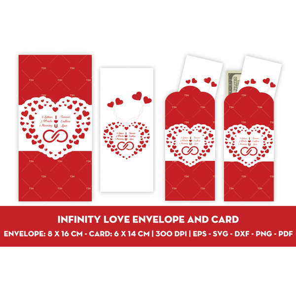 Infinity love envelope and card cover.jpg