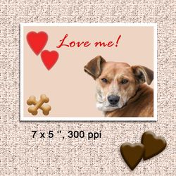 digital valentine's greeting card