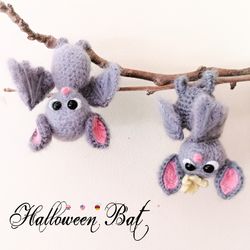 Halloween Bat. Crochet pattern