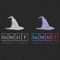 Gandalf Science Is Magic Humorous Geek Nerd Quote Pun Joke SVG Cut File
