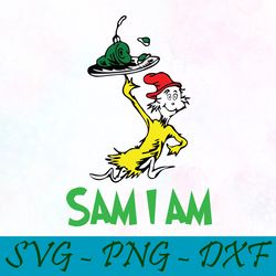 sam i am svg,png,dxf, cat in the hat svg,png,dxf, cricut, dr seuss svg,png,dxf, cut file