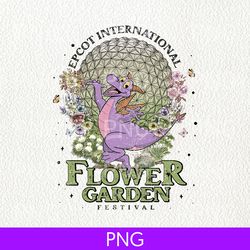disney flower figment png, one little spark, of inspiration png, disney figment png, disney png, disney world png 300dpi