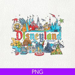 retro disneyland est 1955 png, disneyland 1955 png, mickey and friends png, vintage disneyland png, disneyland day png
