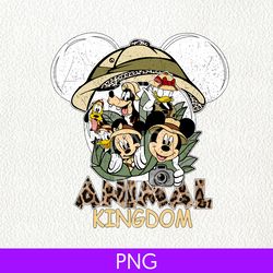 disney mickey and friends safari png, disney animal kingdom png, animal kingdom mickey safari png, disney safari family