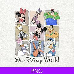 retro walt disney world png, disneyworld family trip png, mickey and friends png, disneyland vacation travel, disney png