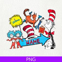 dr. seuss cat in the hat png, read across america png, customized cat in the hat png, dr. seuss party, teacher of thing