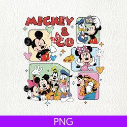funny mickey & co 1928 png, mickey and friends png, vintage disneyland png, disneyworld trip png, disney family trip png