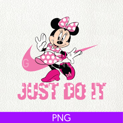 cute minnie nike logo png, disney nike png, esport nike png, sneaker nike minnie, minnie nike matching, just do it png