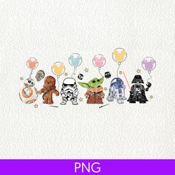 disney star wars png, star wars character png, star wars balloon png, disney group vacation png, disney family trip png