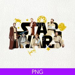 vintage star wars png, galaxy edge png, star wars gift png, star wars matching, star wars party, disney star wars family