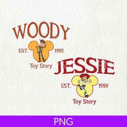 woody & jessie character png, toy story png, disney toy story friends png, disneyland png, disney world png, wdw trip