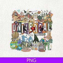 vintage universal studios trip png, universal studios png, disney trip png, universal studios group png, universal movie