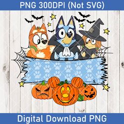 blue dog halloween png, blue dog kids png, blue dog pumpkin png, happy halloween png, halloween png, blue dog halloween
