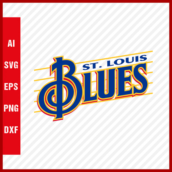 St Louis Blues SVG Files, St Louis Blues Logo SVG, PNG Logo | Inspire ...