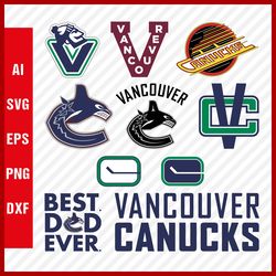 Canucks Logo SVG - Vancouver Canucks SVG Cut Files - Canucks PNG Logo, NHL Hockey Team, Canucks Clipart Images