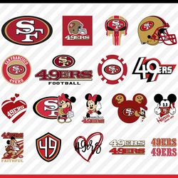 San Francisco 49ers Logo, 49ers Svg, SF 49ers Cut Files, San Francisco 49ers Png Images, 49ers Layered Svg, Cricut Files