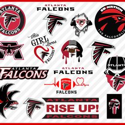 Atlanta Falcons Logo, Atlanta Falcons Svg, Falcons Svg Cut Files, Falcons Png Images, Falcons Layered Svg For Cricut