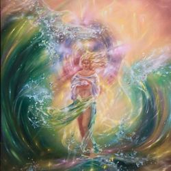 wallpaper, screensaver for phone "guest from the future"