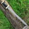 Ancient Roman Damascus Steel Spatha  Medieval Inspired Historical Replica Coll 3jpg