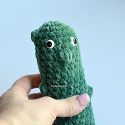 funny pickle toy, office desk pet pickle plushie, pickle funny gifts, gag cucumber toy, fidget stress buddy worry pet