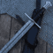 Celestial Dance Damascus Steel Sword - Medieval Hand Forged Templar Inspired.jpg