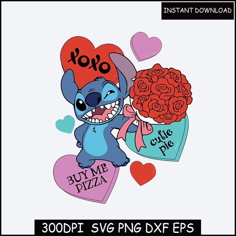 Stitch svg, Angel svg, Stitch and Angel, Love png, Valentines svg, stitch love svg,stitch love svg eps.jpg