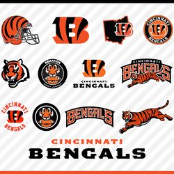 Cincinnati Bengals Logo, Bengals Svg, Cincinnati Bengals Svg Cut Files Bengals Png Images Bengals Layered Svg For Cricut