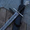 Celestial Dance Damascus Steel Sword - Medieval Hand Forged Templar Ins (2).jpg