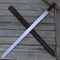 Medieval Battle Ready Collectible Arming Sword EN45 Carbon Steel Europ 7jpg