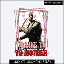 Michael Myers, Jason, Horror, Valentines, Graphic, PNG