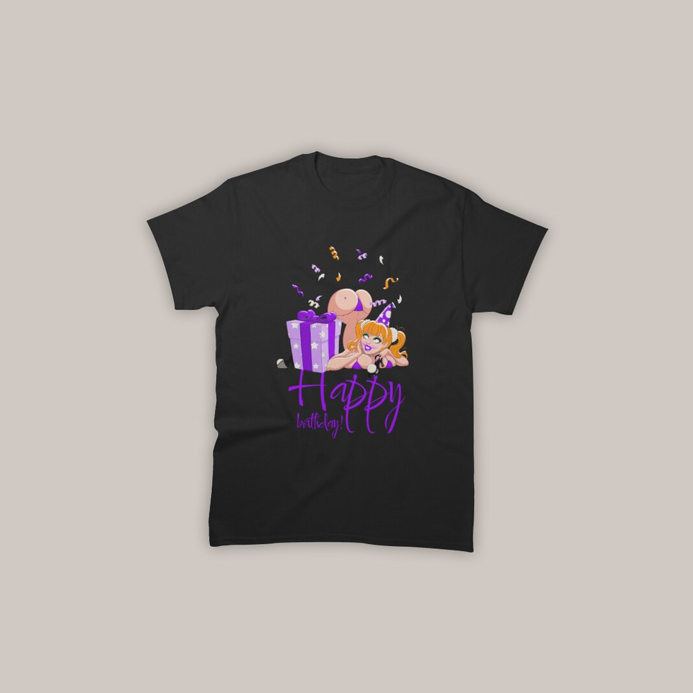 Happy Birthday! Smiling girl with gift 3 variant 3.jpg